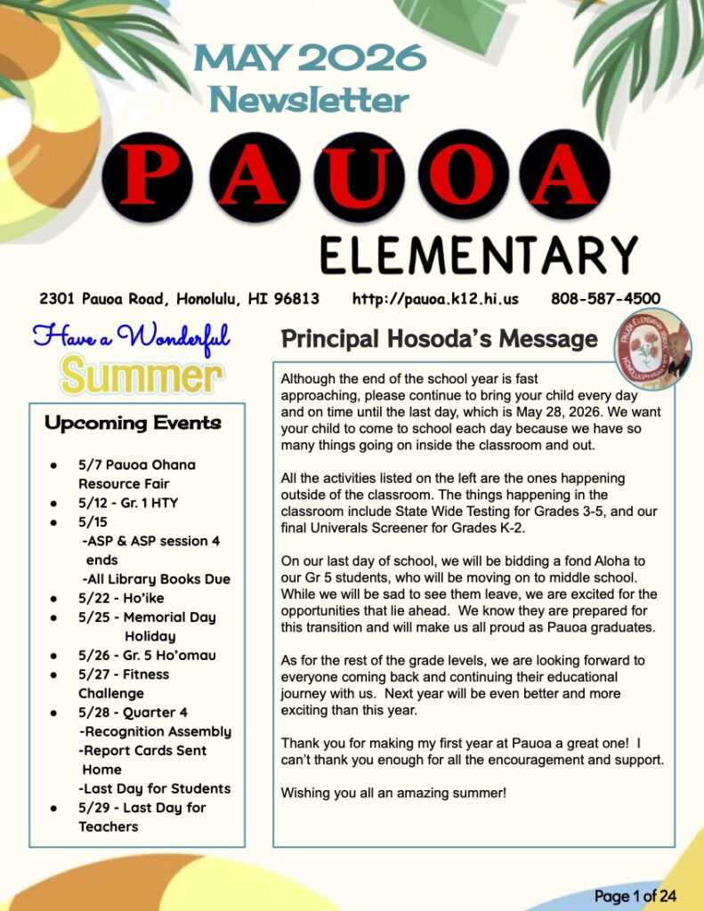 SY 25 26 May Newsletter