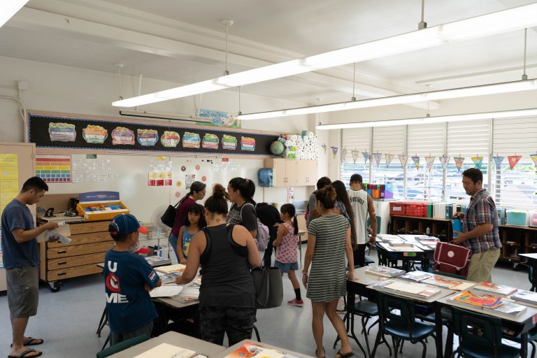 Open House Pauoa Elementary School