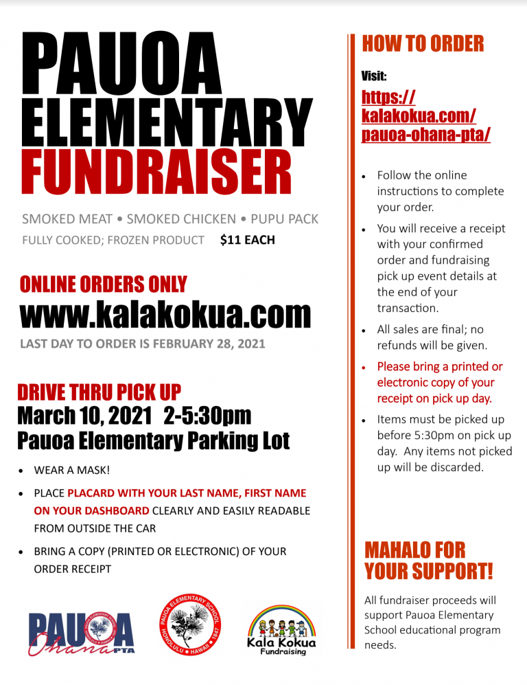 Kala Koku Fundraiser 1