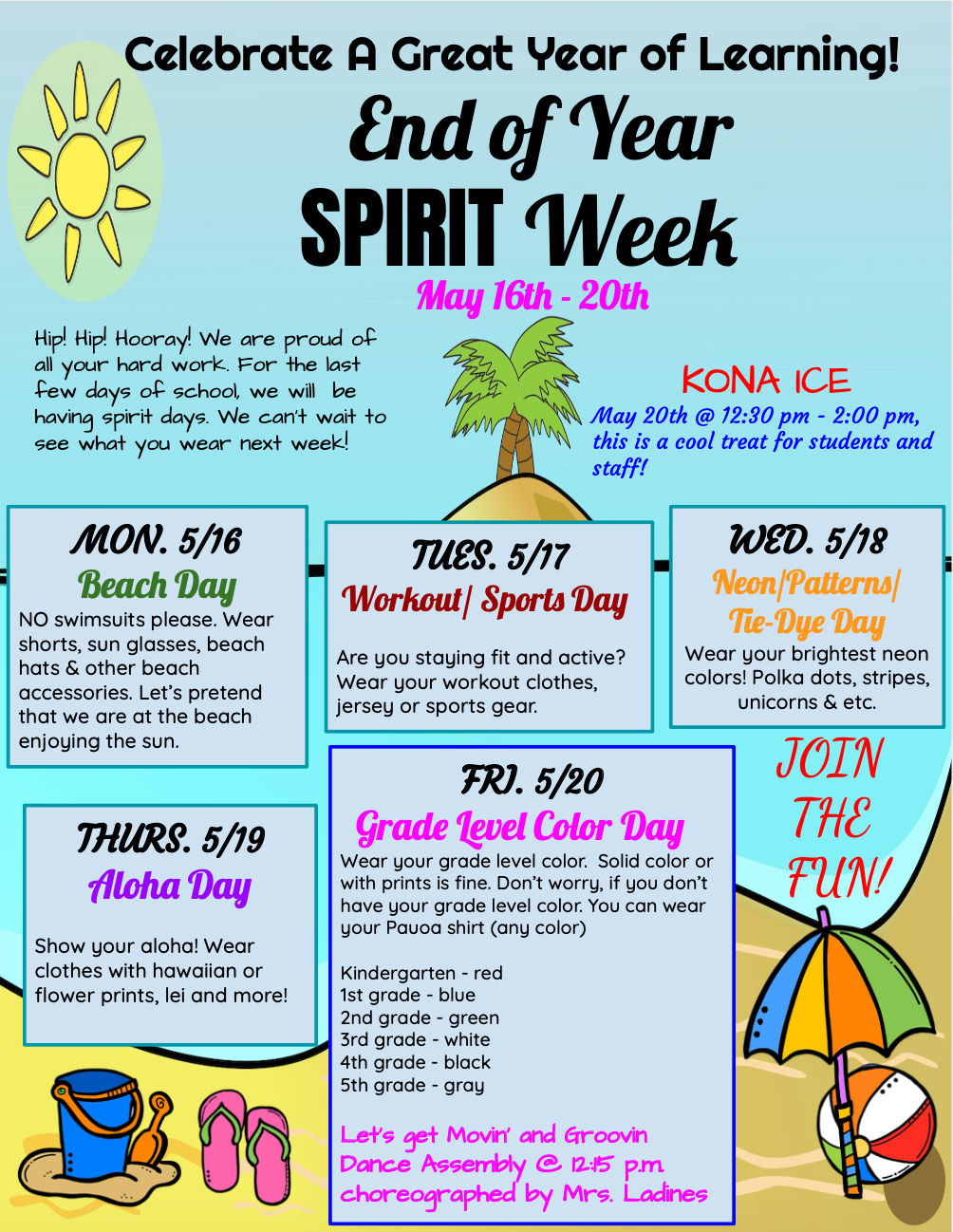 Pauoa Spirit Week Pauoa Elementary School