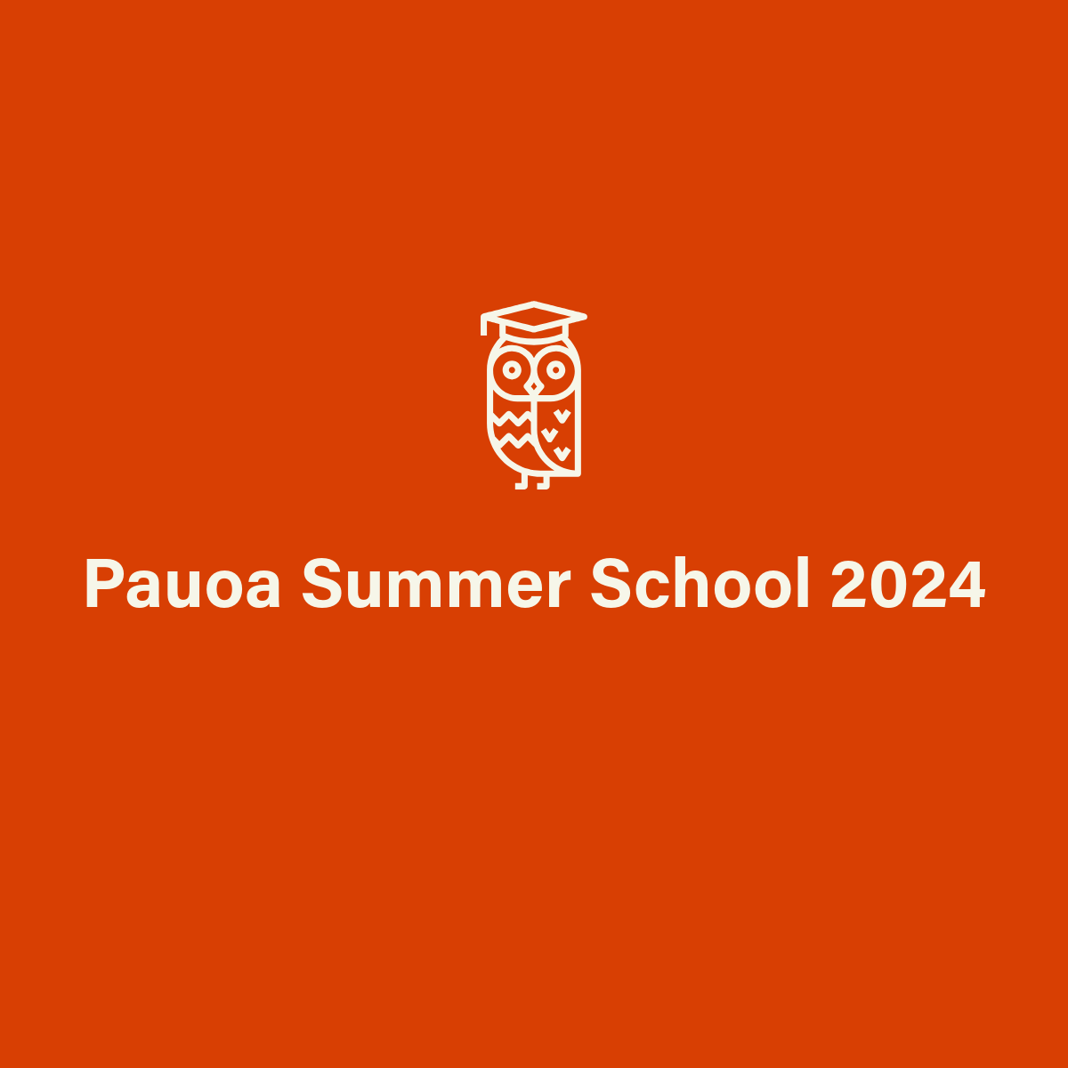 Pauoa Summer School 2024