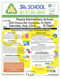 Pauoa 3Rs